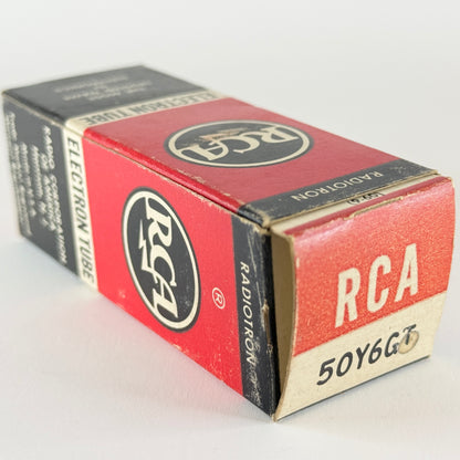 (1) Tested RCA 50Y6GT Tube with Box Code KP 50Y6 GT Rectifier Vacuum Tube