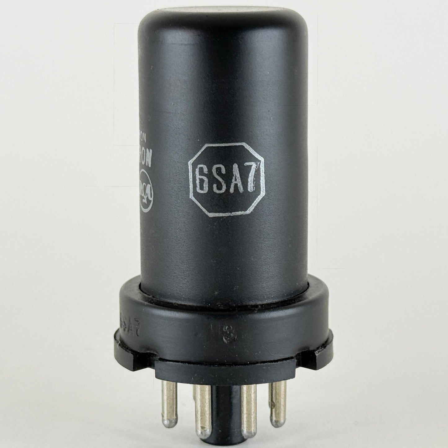 (1) Tested Very Strong RCA 6SA7 Tube with Box Date Code 243 Pentagrid Converter