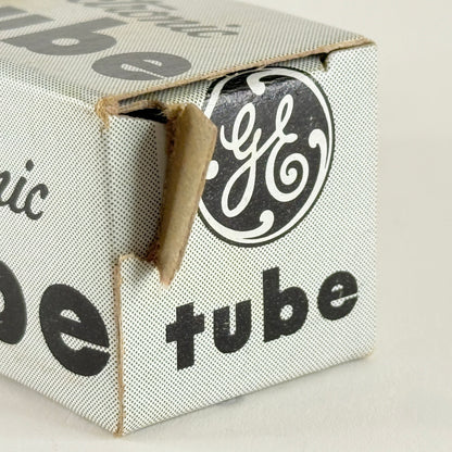 (1) Tested GE 50C5 Tube with Box Date Code EW General Electric Beam Pentode Tube