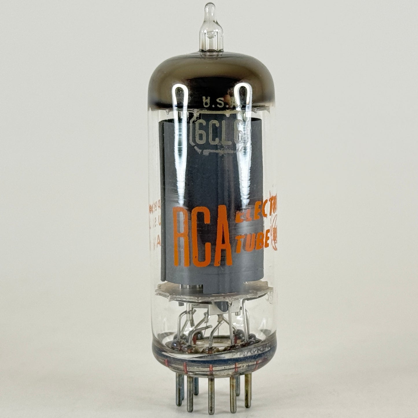 (1) Tested RCA 6CL6 Tube with Box Date Code AW Power Pentode Vacuum Tube