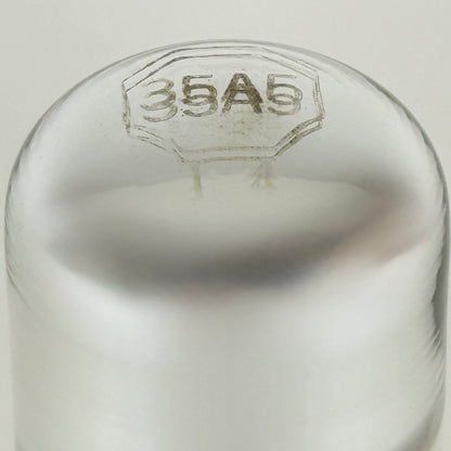 (1) Tested Sylvania JAN CHS 35A5 Tube Mil Spec Loctal Power Vacuum Tube (b)