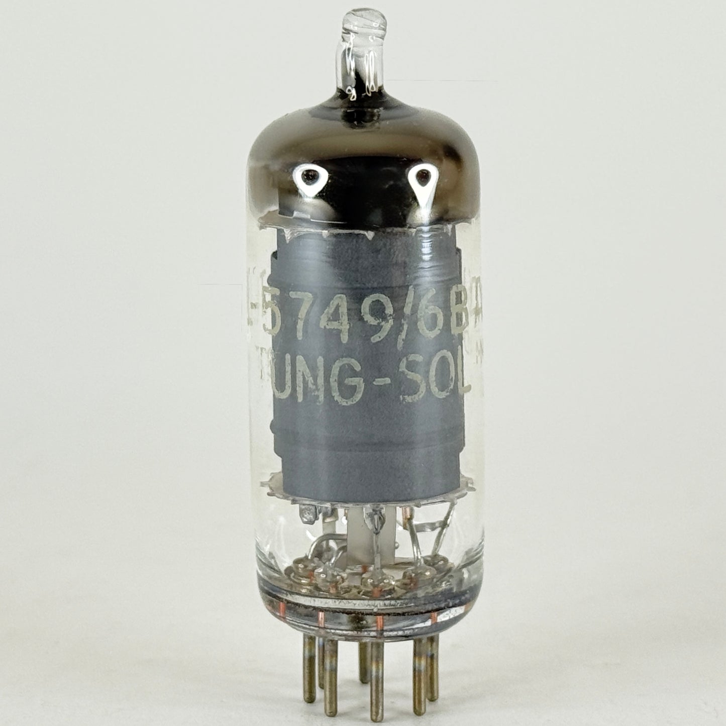 (1) Tested 1958 Tung Sol JTL 5749 6BA6W Tube and Box Code 58-27 Mil Spec Pentode
