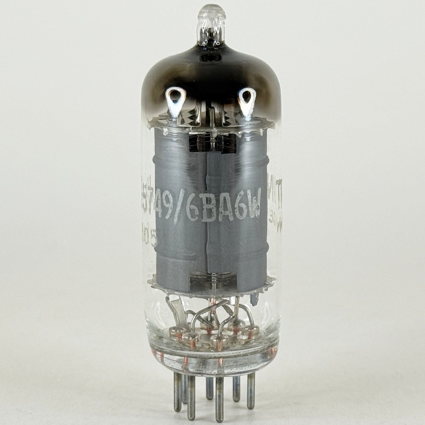 (1) Tested 1959 Tung Sol JTL 5749 6BA6W Tube Code 59-05 Mil Spec Pentode Tube