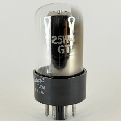 (1) Tested GE 25W4GT Tube with Box Code 1-30 General Electric 25W4 GT Rectifier