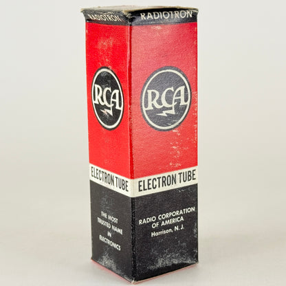 (1) Tested RCA 6V3A Tube with Box Date Code MS 6V3 A Rectifier Vacuum Tube