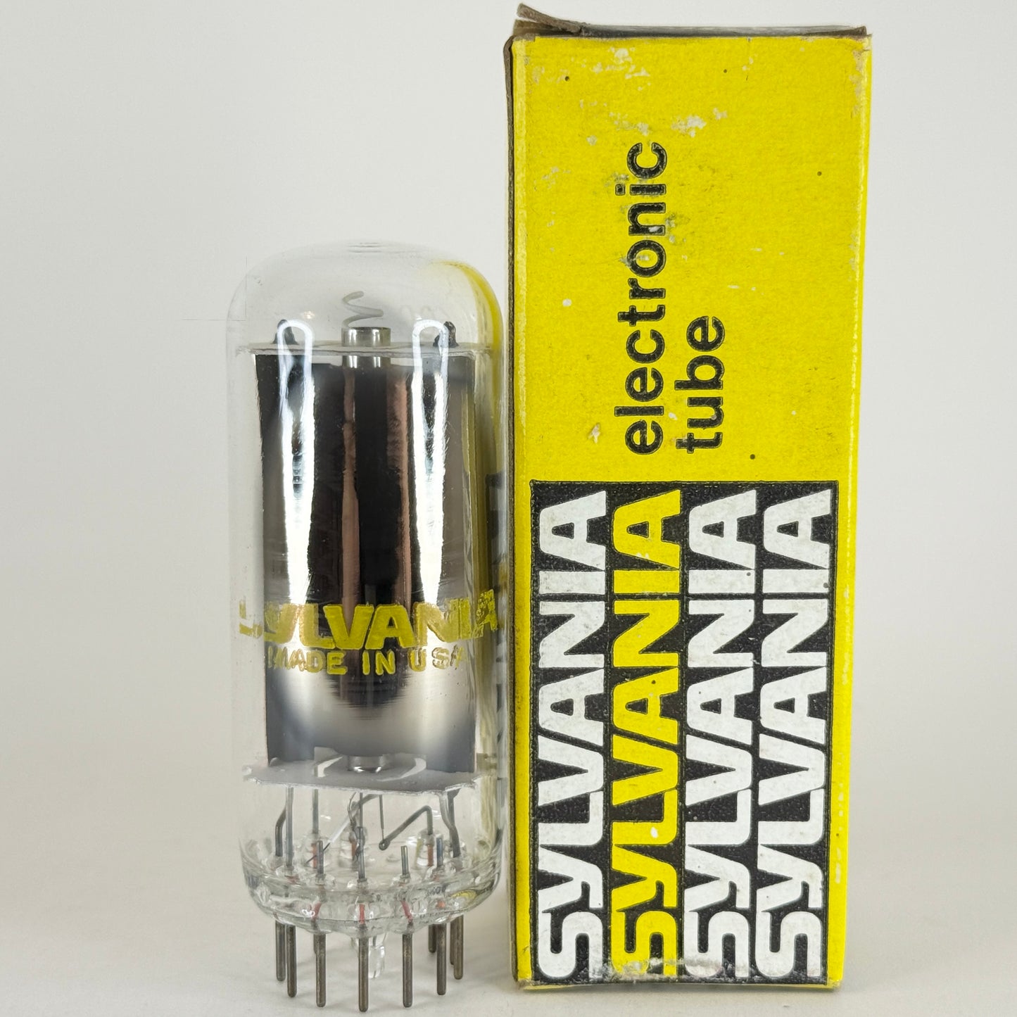 (1) Tested Sylvania 6CG3 6BW3 Tube and Box Date Code hl ATT Compactron Tube