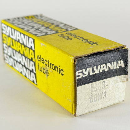 (1) Tested Sylvania 6CG3 6BW3 Tube and Box Date Code hl ATT Compactron Tube