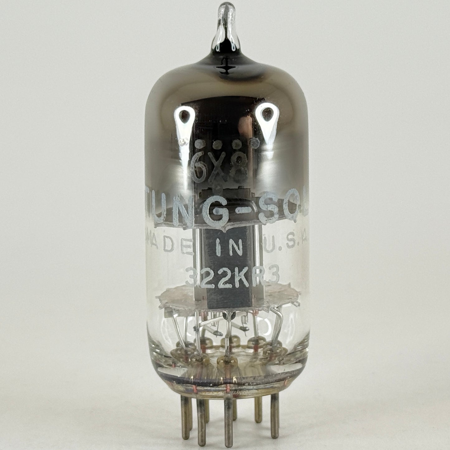 (1) Tested Tung Sol 6X8 Tube with Box Code KR3 Triode Pentode Converter Tube