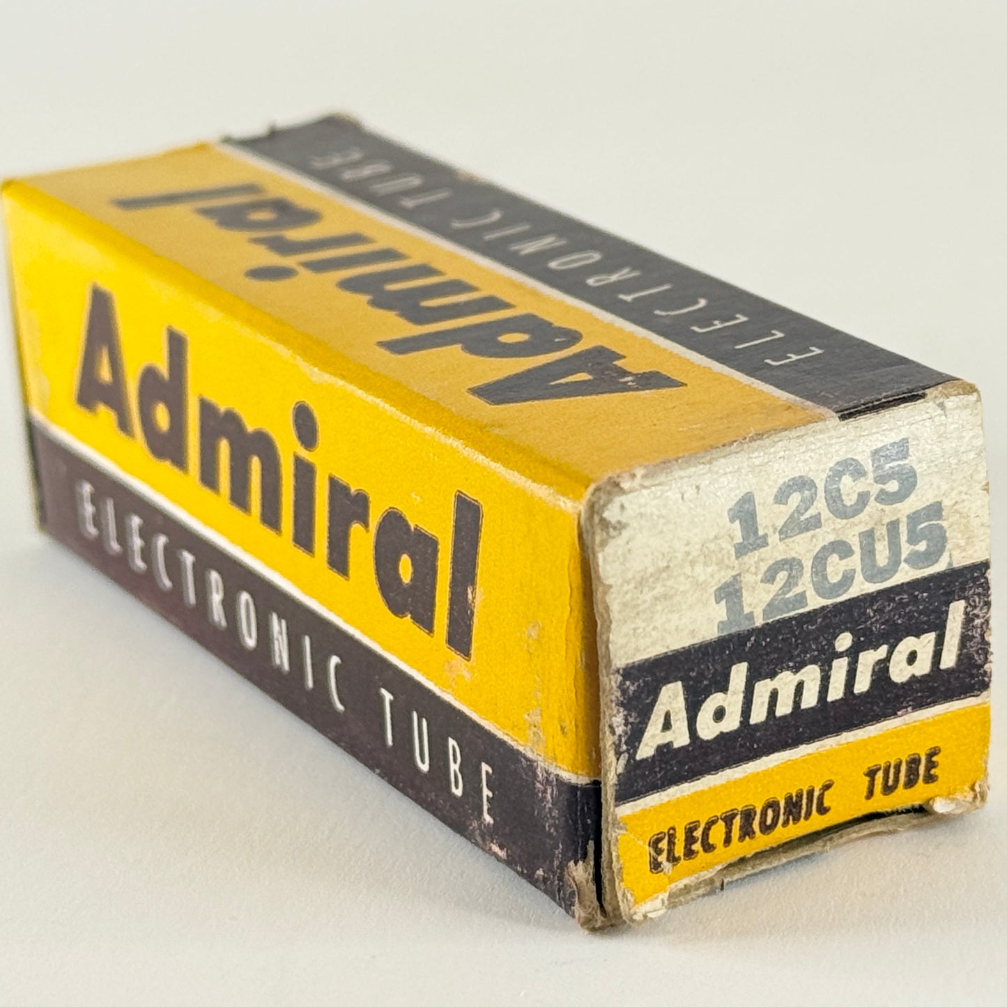 (1) Tested Admiral 12CU5/12C5 Tube with Box Code 58-09 12CU5 Tube 12C5 Tube