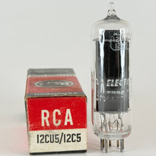 (1) Tested RCA 12CU5 12C5 Tube with Box Date Code L3 12CU5 Tube 12C5 Tube