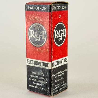(1) Tested RCA 12CU5 12C5 Tube with Box Date Code L3 12CU5 Tube 12C5 Tube