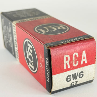 (1) Tested RCA 6W6GT Tube with Box Date Code KT RCA 6W6 GT Power Vacuum Tube