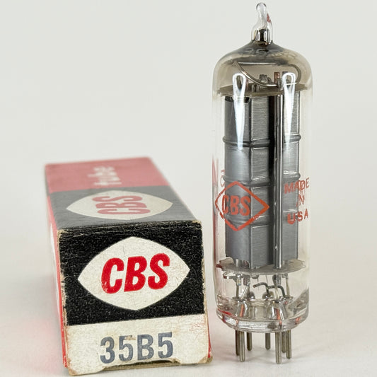 (1) Tested CBS 35B5 Tube with Box Date Code DD Beam Power Output Tube