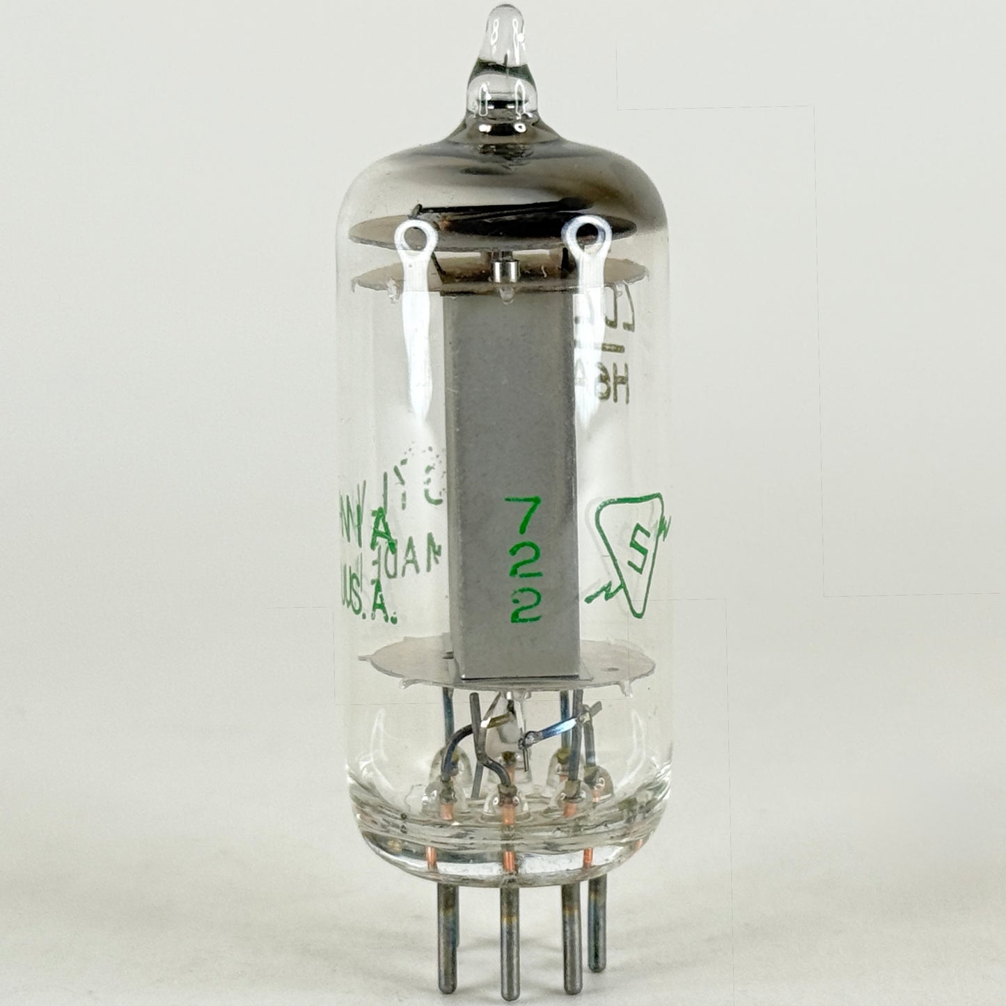 (1) Tested 1957 Sylvania 2D21 Tube with Box Date Code 722 Tetrode Thyratron Tube