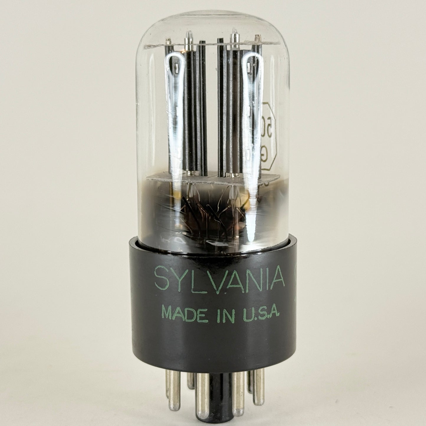 (1) Tested 1950 Sylvania 50Y7GT Tube with Box Code 0-52 50Y7 GT Rectifier Tube
