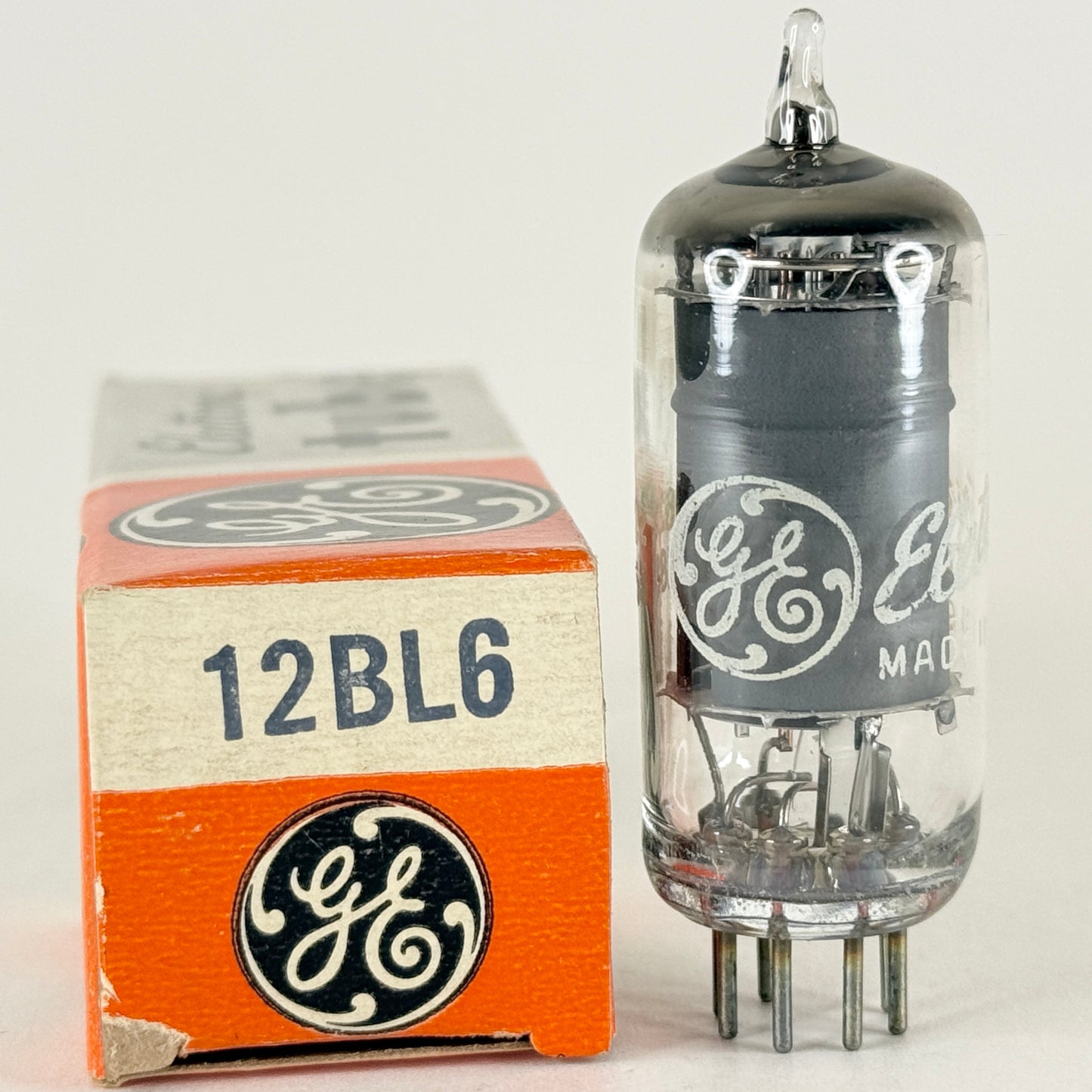 (1) Tested GE 12BL6 Tube with Box Date Code 62-22 General Electric Pentode Tube