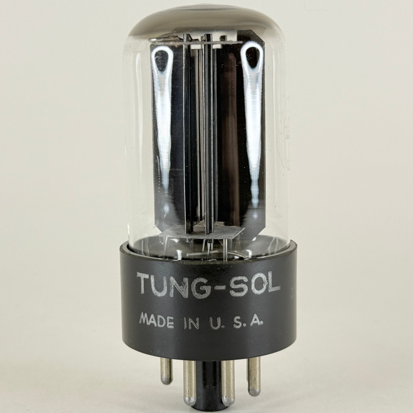 (1) Tested 1951 Tung Sol 6AX5GT Tube & Box Code 107 6AX5 GT Full Wave Rectifier