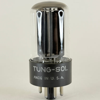 (1) Tested 1951 Tung Sol 6AX5GT Tube & Box Code 107 6AX5 GT Full Wave Rectifier