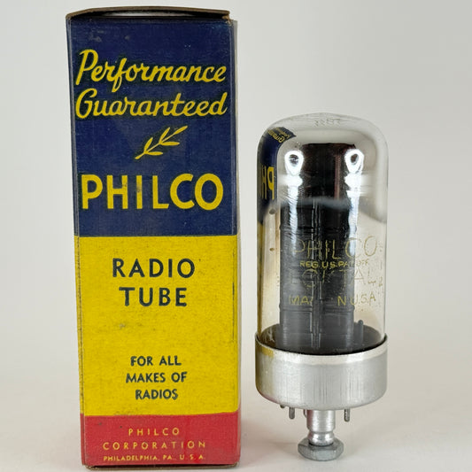 (1) Tested Philco 5AZ4 Tube with Box Loctal Tube Loktal Tube Rectifier