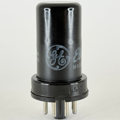(1) Tested Strong GE 6SA7 Tube and Box Date Code 9-48 Pentagrid Converter Tube