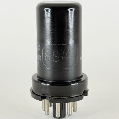 (1) Tested Strong GE 6SA7 Tube and Box Date Code 9-48 Pentagrid Converter Tube