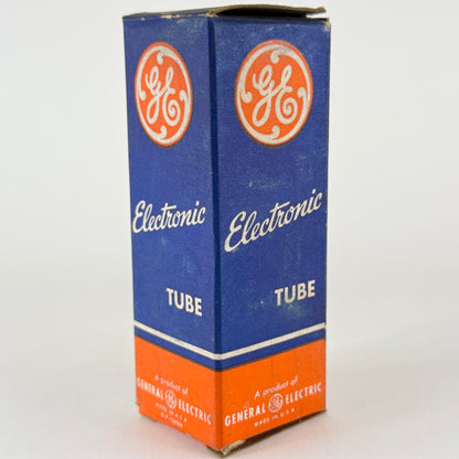 (1) Tested Strong GE 6SA7 Tube and Box Date Code 9-48 Pentagrid Converter Tube