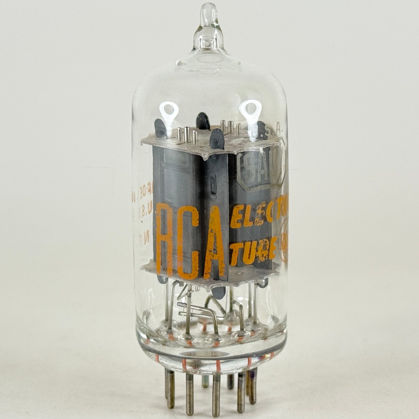 (1) Tested RCA 9AU7 Tube and Box Date Code NF RCA 9AU7 Double Triode Tube (a)
