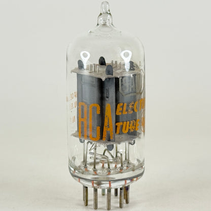 (1) Tested RCA 9AU7 Tube and Box Date Code NF RCA 9AU7 Double Triode Tube (a)