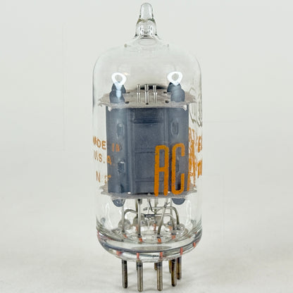(1) Tested RCA 9AU7 Tube and Box Date Code NF RCA 9AU7 Double Triode Tube (a)