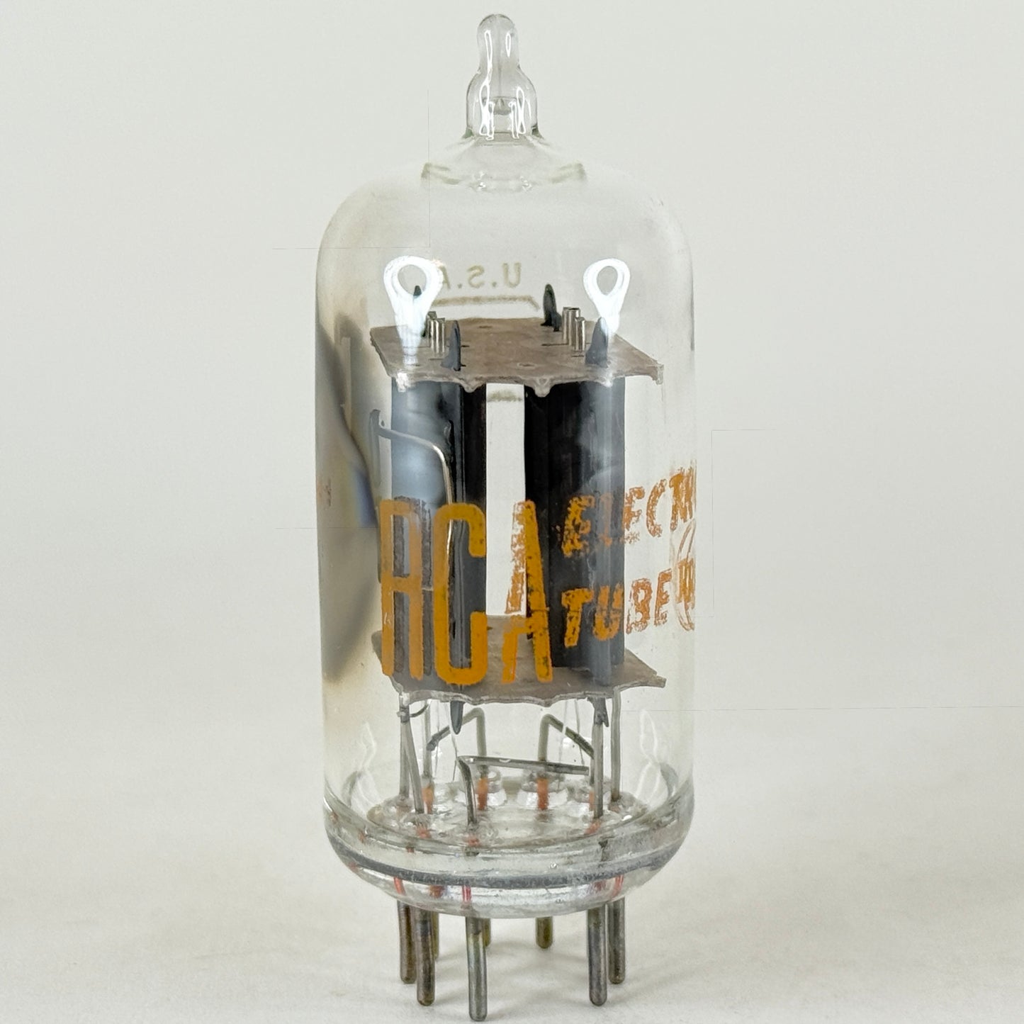 (1) Tested Strong RCA 9AU7 Tube with Box Date Code NF RCA 9AU7 Double Triode (b)