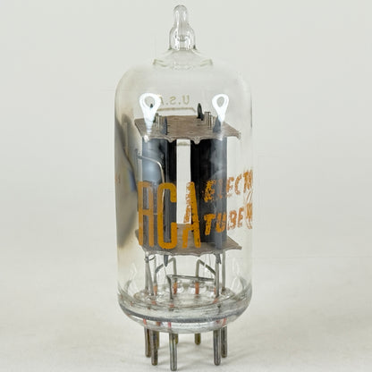 (1) Tested Strong RCA 9AU7 Tube with Box Date Code NF RCA 9AU7 Double Triode (b)