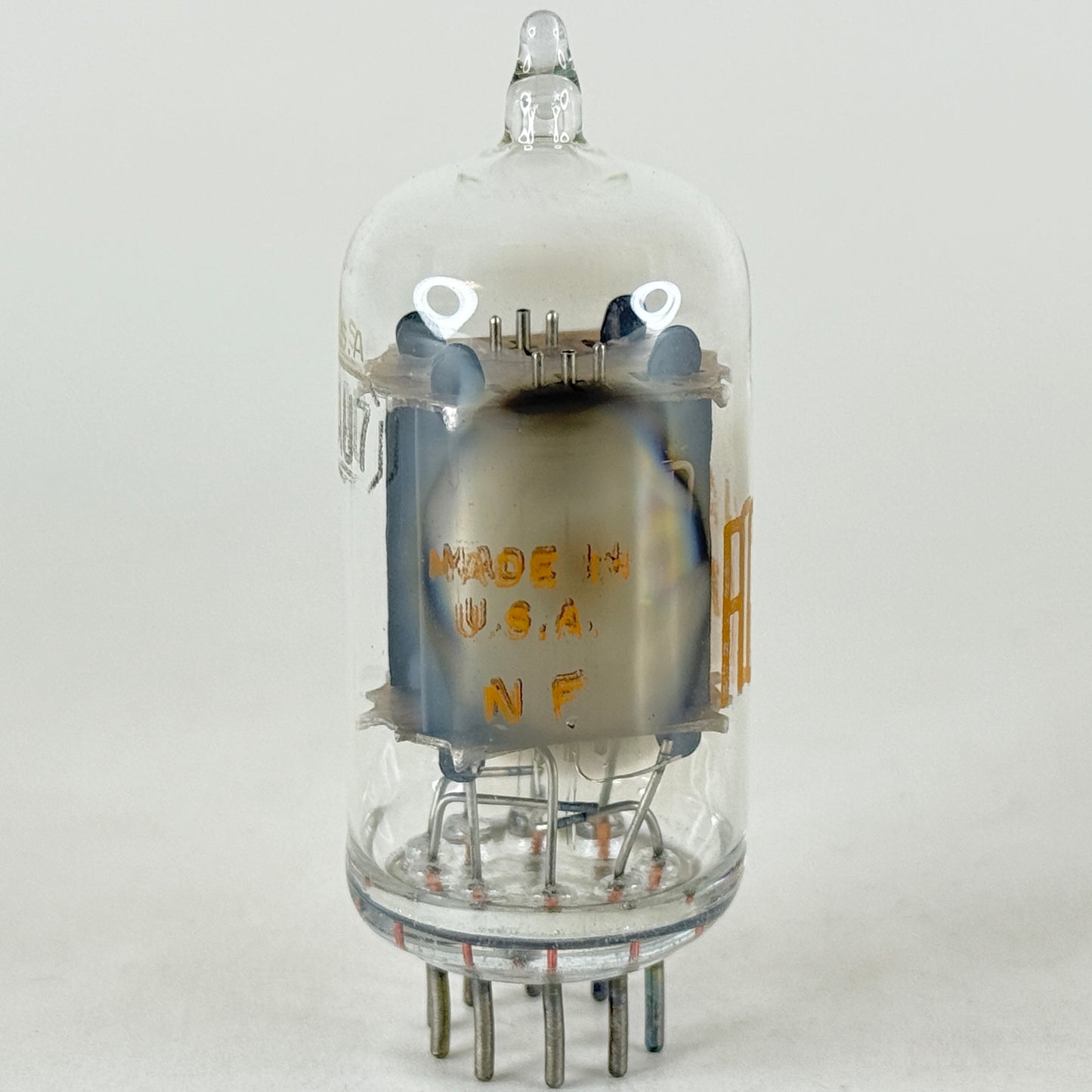 (1) Tested Strong RCA 9AU7 Tube with Box Date Code NF RCA 9AU7 Double Triode (b)