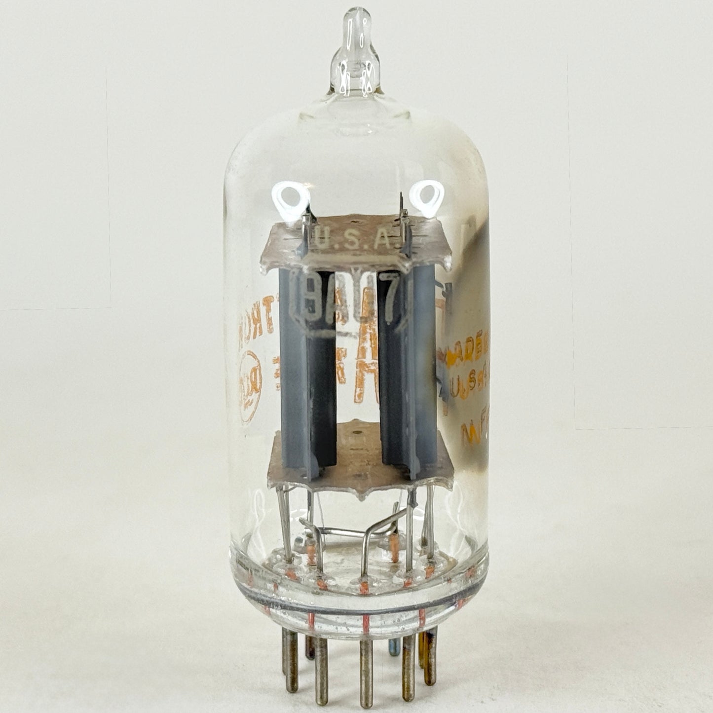 (1) Tested Strong RCA 9AU7 Tube with Box Date Code NF RCA 9AU7 Double Triode (b)
