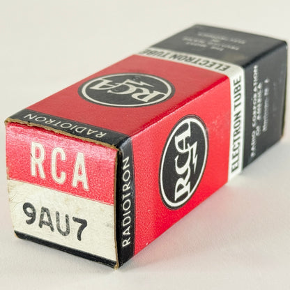 (1) Tested Strong RCA 9AU7 Tube with Box Date Code NF RCA 9AU7 Double Triode (b)