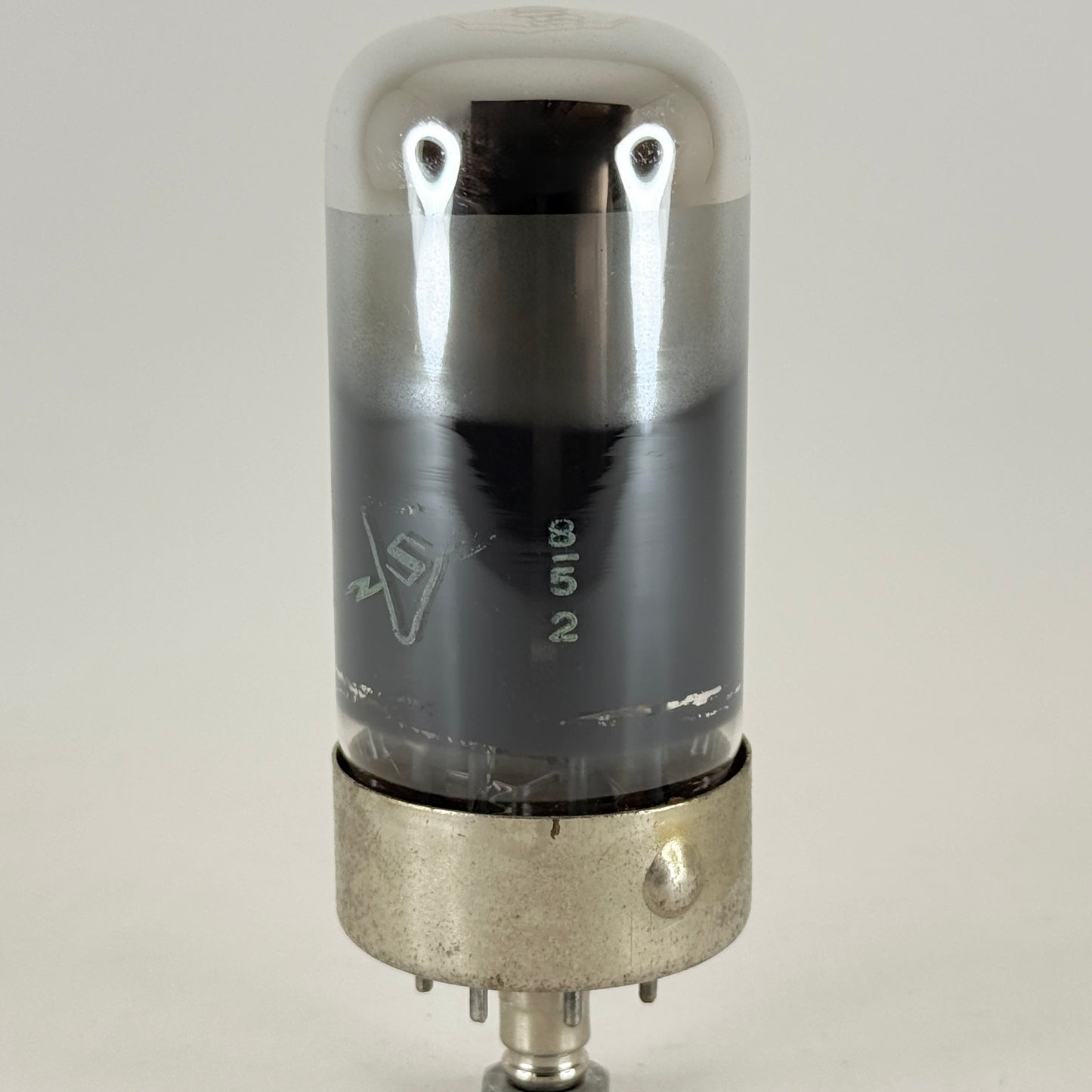 (1) Tested Balanced 1958 Sylvania 50X6 Tube with Box Code 8-52 Loctal Rectifier