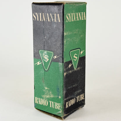 (1) Tested Balanced 1958 Sylvania 50X6 Tube with Box Code 8-52 Loctal Rectifier