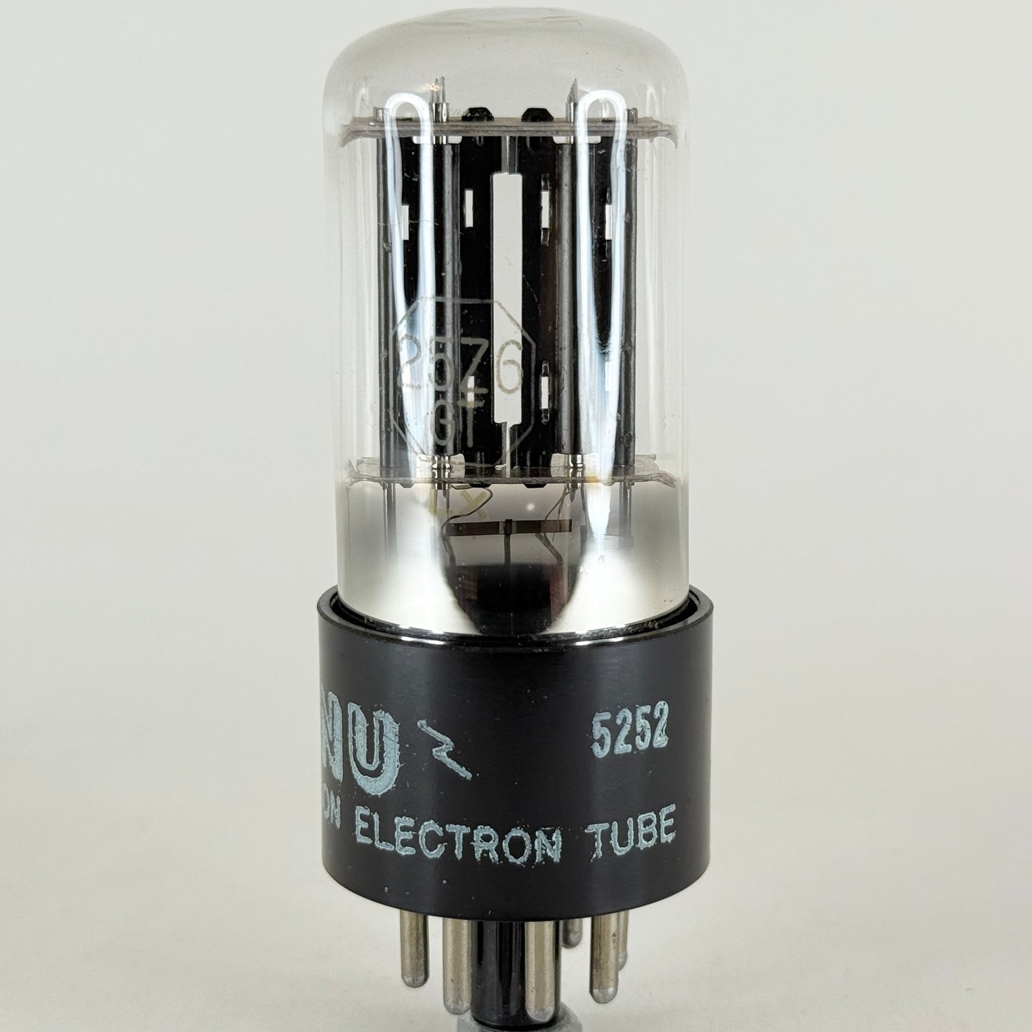 (1) Tested Balanced National Union 25Z6GT Tube with Box Code 5252 Rectifier Tube