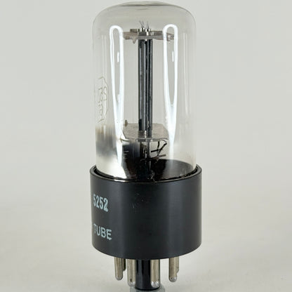 (1) Tested Balanced National Union 25Z6GT Tube with Box Code 5252 Rectifier Tube