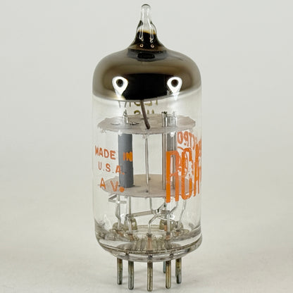 (1) Tested RCA 12BR7 Tube with Box Date Code AV Twin Diode Triode Vacuum Tube
