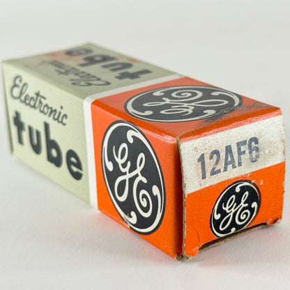 (1) Tested GE 12AF6 Tube with Box Date Code 57-04 General Electric Pentode Tube