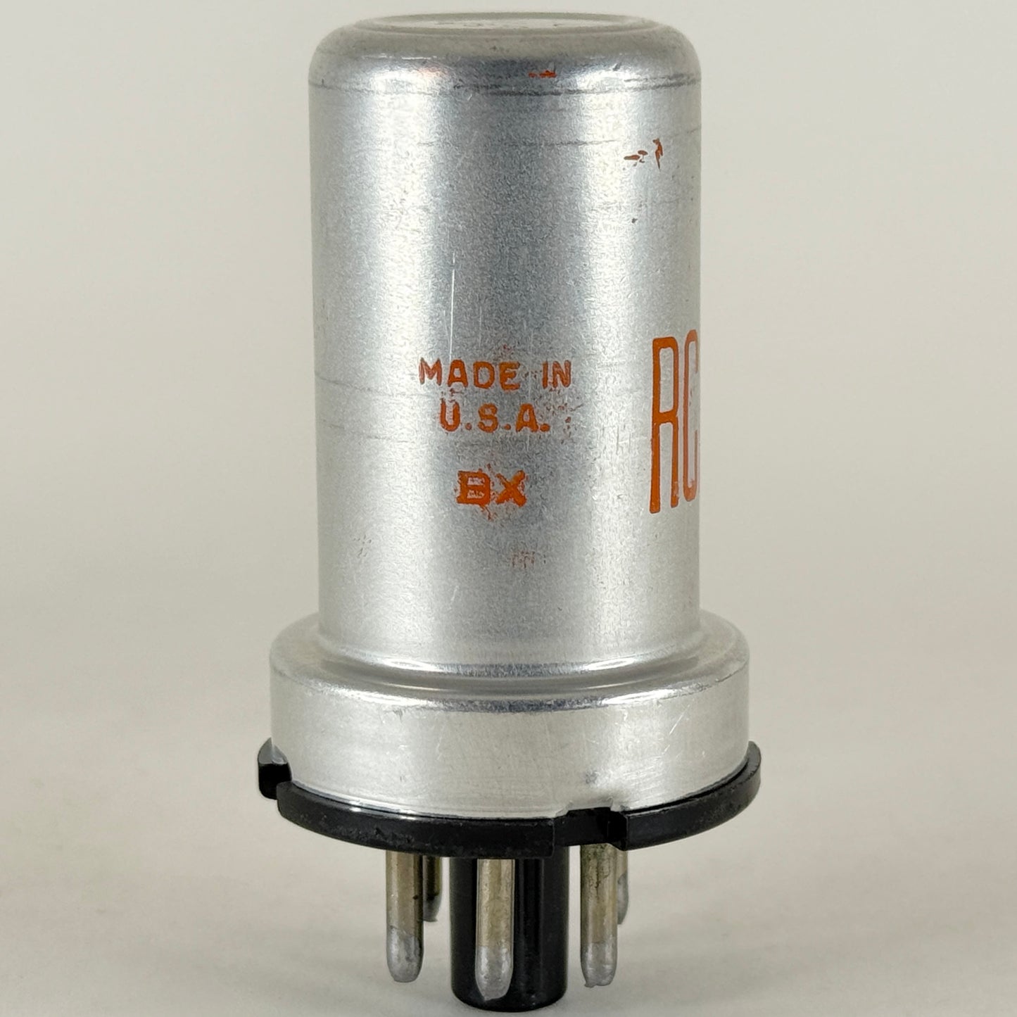 (1) Tested RCA 0Z4 Tube with Box Code BX 0Z4 Gas Rectifier Metal Vacuum Tube