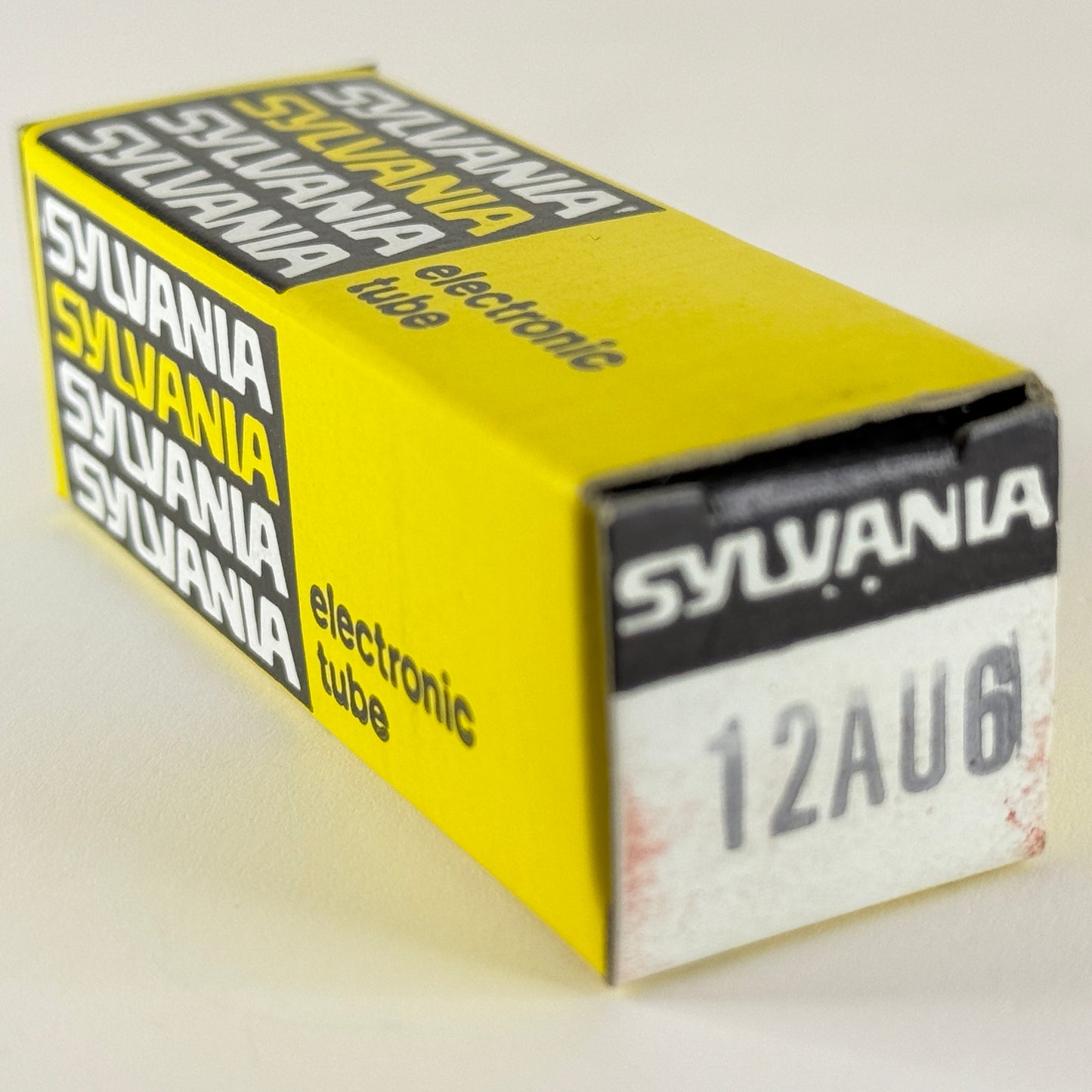 (1) Tested Sylvania 12AU6 Tube with Box Date Code ha ACG Sharp Cutoff Pentode