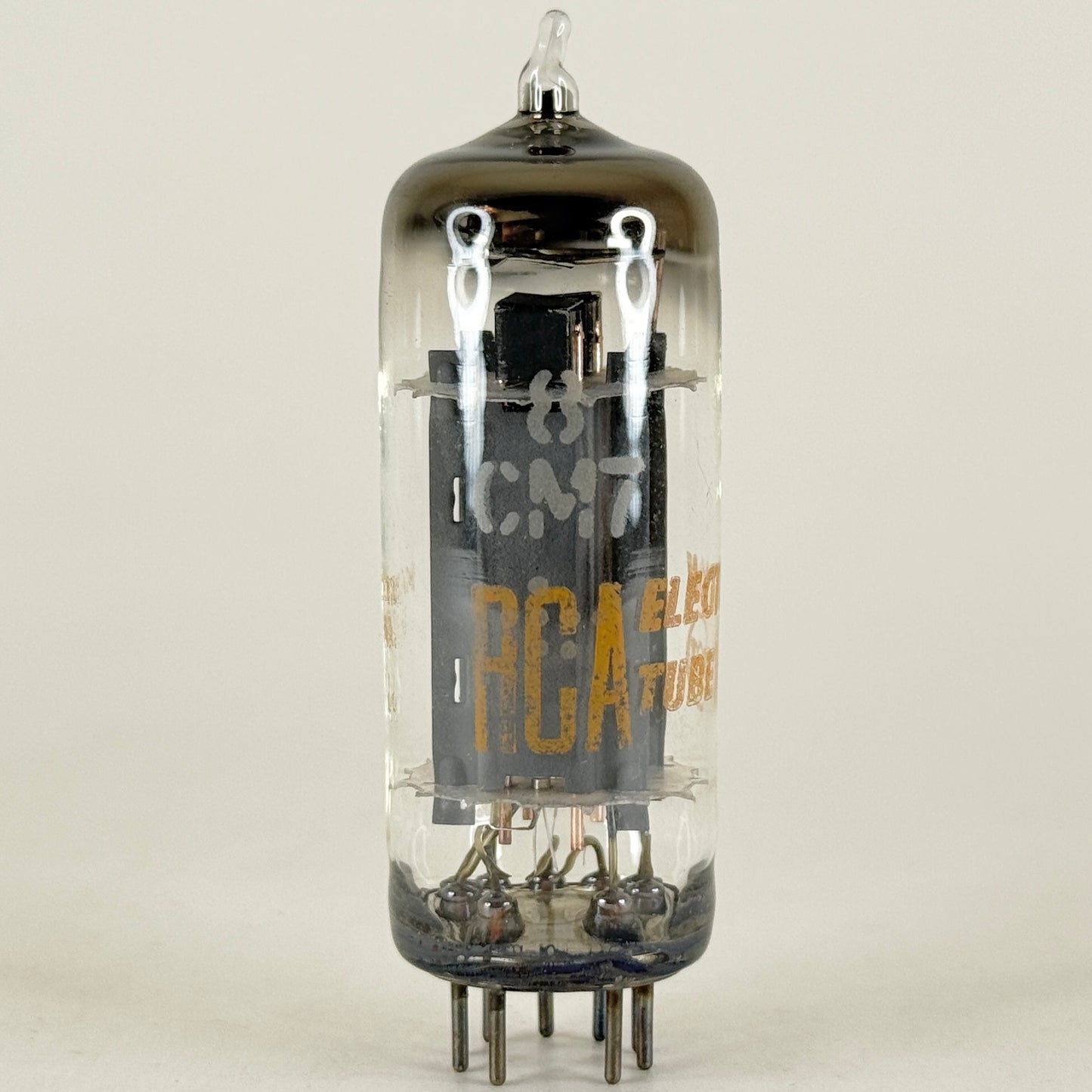 (1) Tested RCA 8CM7 Tube with Box Date Code NI RCA Double Triode Vacuum Tube