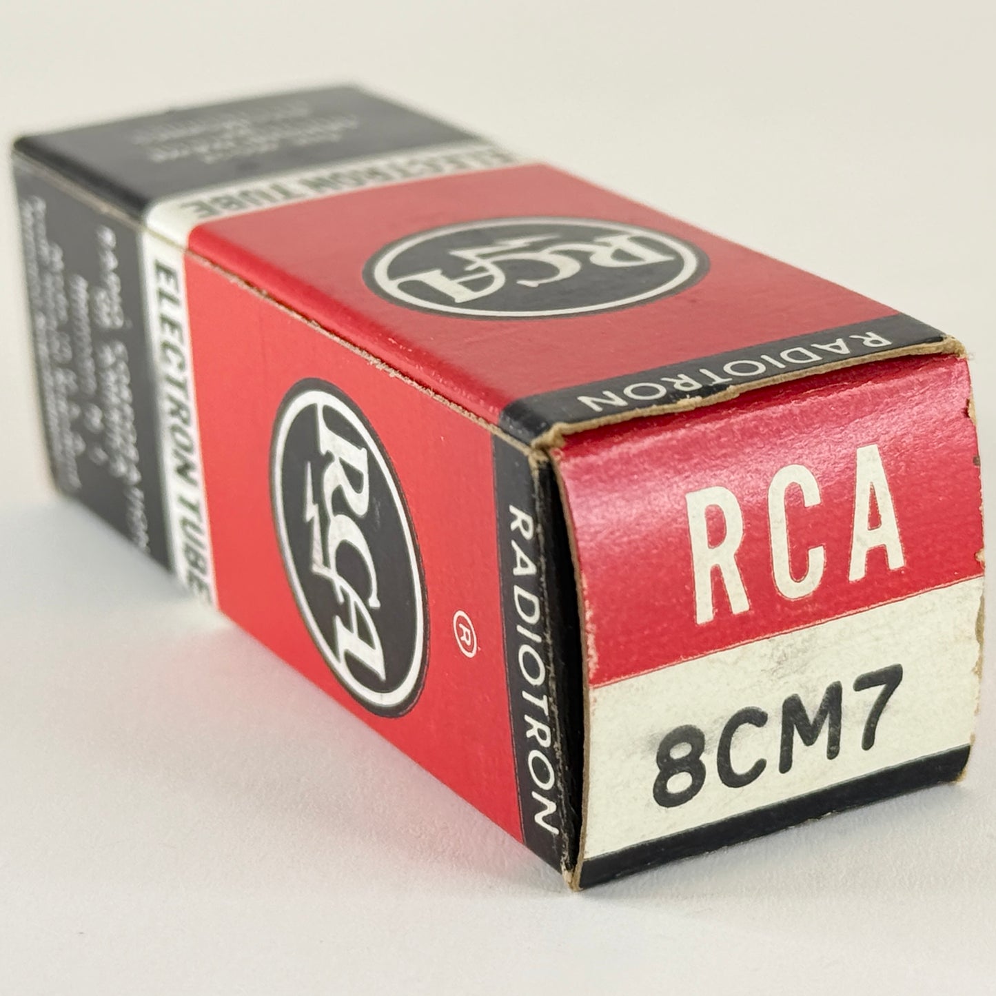 (1) Tested RCA 8CM7 Tube with Box Date Code NI RCA Double Triode Vacuum Tube