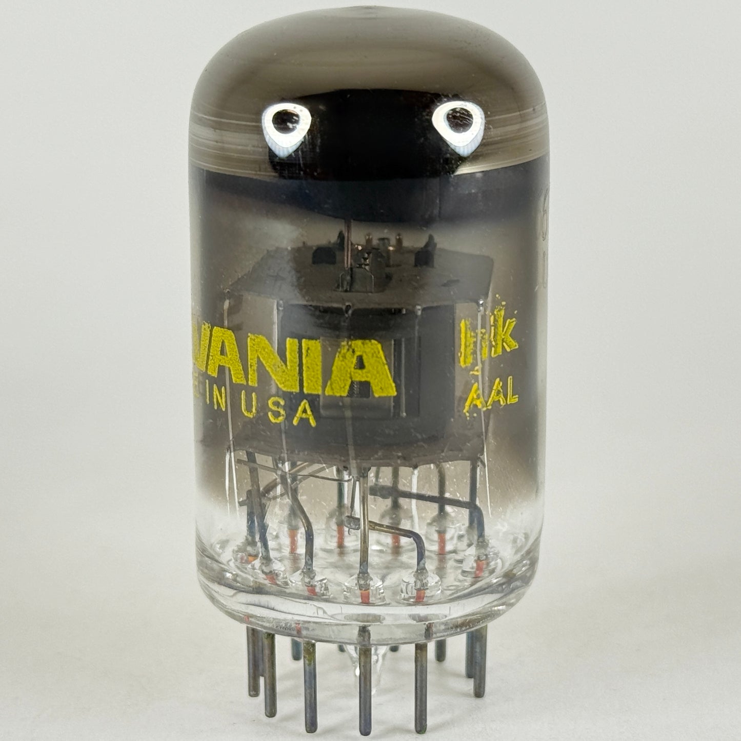 (1) Tested Sylvania 6BH11 Tube with Box Code hk AAL Twin Triode Pentode Tube