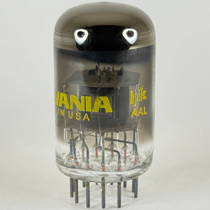 (1) Tested Sylvania 6BH11 Tube with Box Code hk AAL Twin Triode Pentode Tube