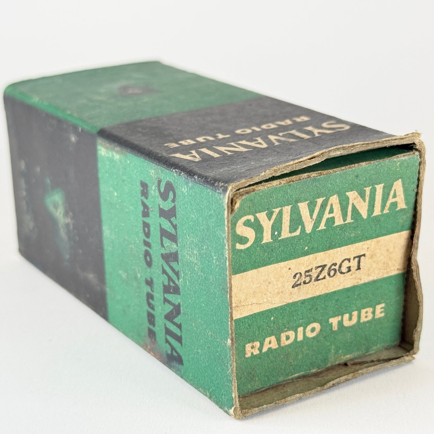 (1) Tested 1956 Sylvania 25Z6GT Tube with Box Code 6-52 High Rectifier Tube
