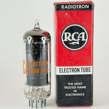 (1) Tested Strong RCA 6BK5 Tube with Box Date Code AY Beam Power Vacuum Tube