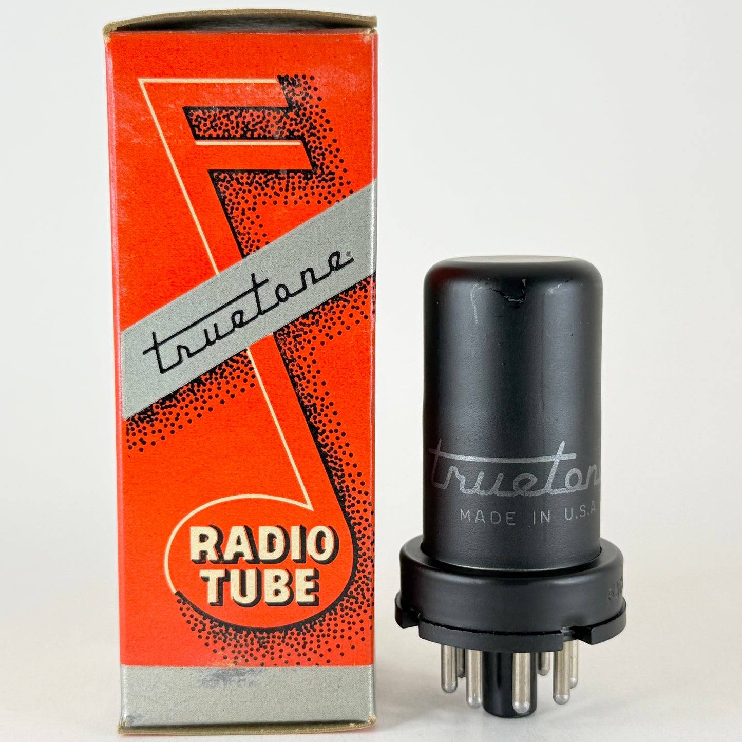 (1) Tested Truetone 6AC7 Tube with Box Code 517 Sharp Cut Off Pentode Tube