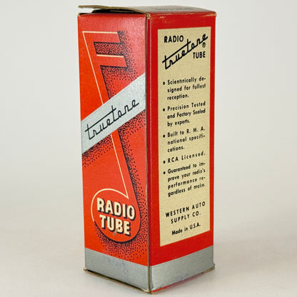 (1) Tested Truetone 6AC7 Tube with Box Code 517 Sharp Cut Off Pentode Tube